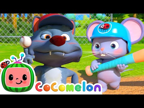 Take Me Out to the Ball Game | CoComelon Furry Friends | Animals for Kids