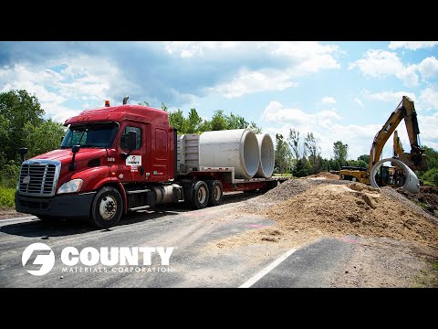 Advantages of Reinforced Concrete Pipe - WI HWY 27 Emergency Pipe Replacement