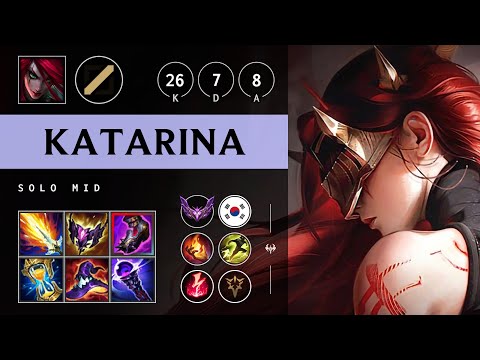 Katarina Mid vs Ryze - KR Master Patch 25.19