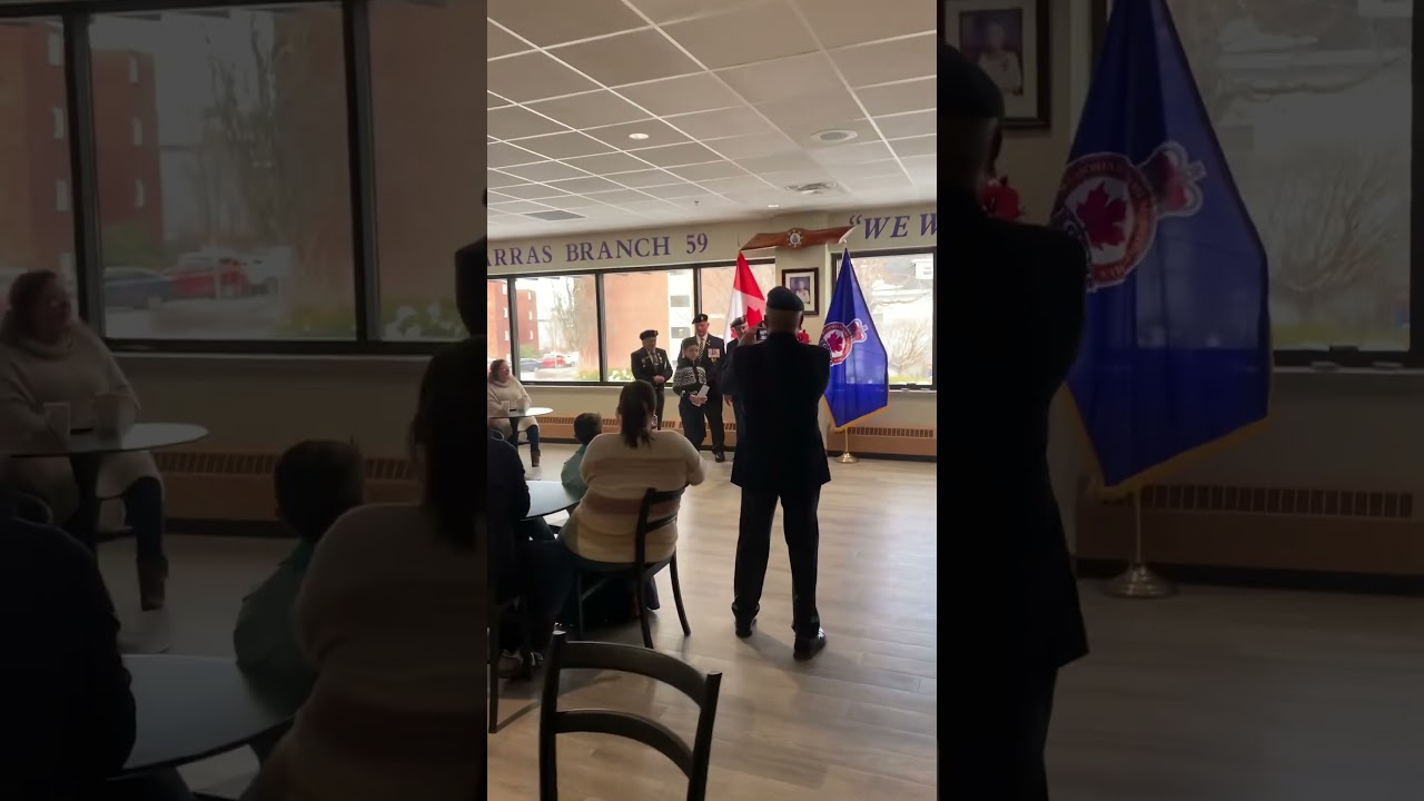 Myles first place in Antigonish Legion Remembrance Poster contest 2022.