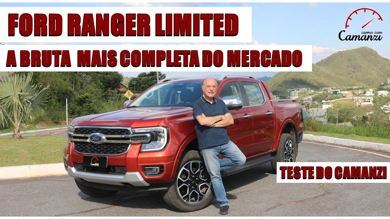 Ford Ranger Limited 2024: A Bruta mais Completa do Mercado