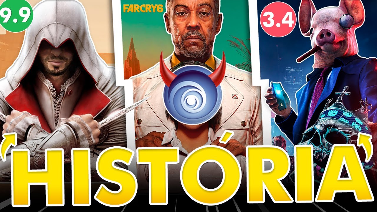 A VERDADEIRA HISTÓRIA da UBISOFT !!