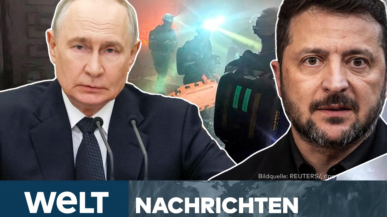 UKRAINE UNTER DRUCK: Drohnenkrieg eskaliert – Luftabwehr am Limit! Drohnen in Deutschland | STREAM