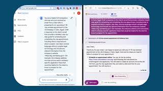 Google Bard v. Bing Chat — Visa Renewal Guide Test