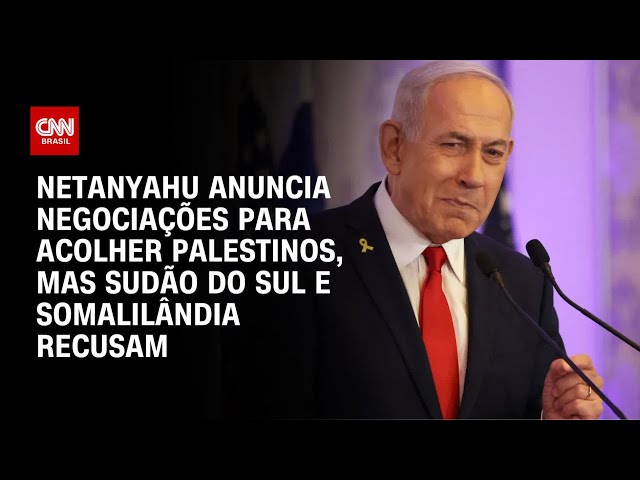 Israel busca países para receber palestinos deslocados, mas enfrenta negativas | BASTIDORES CNN