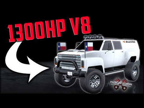 Building The Most American Truck Ever!!! Automation - BeamNG