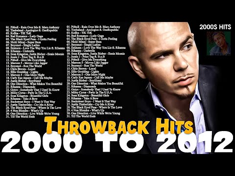 Throwback hits of the 1990's - 2000's - Lady Gaga, Black Eyed Peas, Eminem, Britney Spears, Pitbull