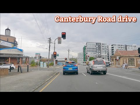 🇦🇺 Canterbury Road Drive / from Dulwich Hill to Bankstown / Spring October 2021