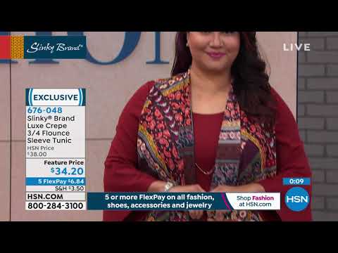 HSN | Slinky Brand Fashions 09.12.2019 - 07 AM
