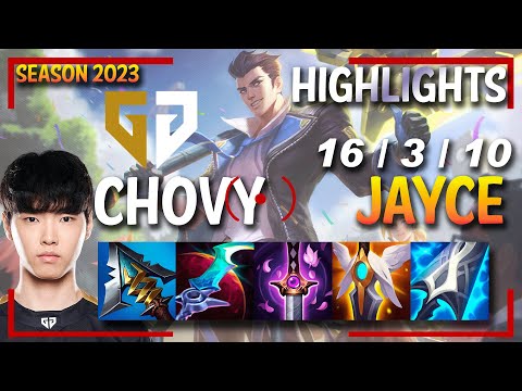 GEN Chovy JAYCE Mid - HIGHLIGHTS - KR Ranked