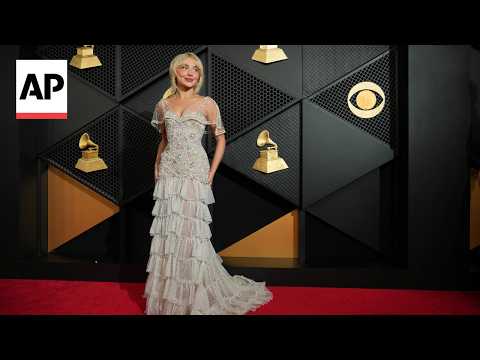 Video Thumbnail: Sabrina Carpenter walks the Grammys 2026 red carpet