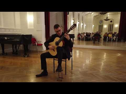 Sava Bozinovic plays "Obsequio a el maestro" by Mario Castelnuovo-Tedesco | Caprichos de Goya Op 195