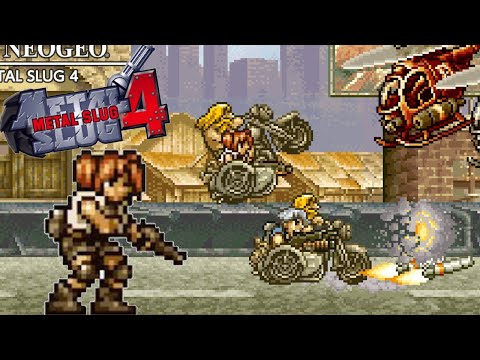 Metal Slug 4 All secrets [Level 4] No death