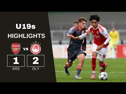 Arsenal U19s 1-2 Olympiacos | Ogunnaike Scores as 10-Man Gunners Fall | UEFA Youth League (01/10/25)