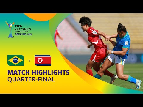 Brazil v Korea DPR | FIFA U-20 Women's World Cup Colombia 2024 | Match Highlights