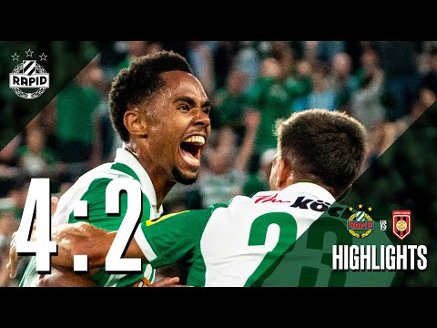Highlights: SK Rapid – FK Dečić Tuzi
