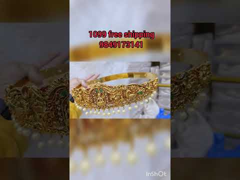 Large size hipbelt #southindianjewellery #hyderabad #pellikuthuru #czstonejewellery #bridal