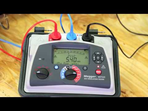 Megger 5kv Insulation Tester Bm 5500