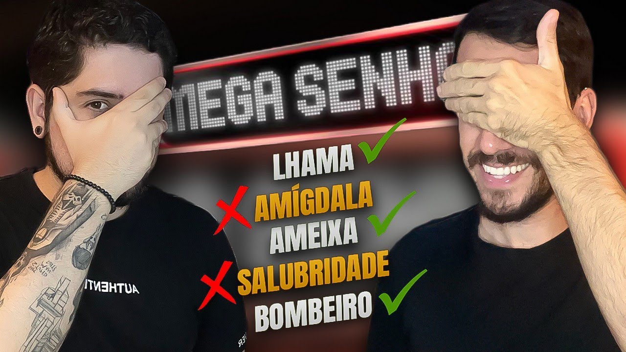 JOGAMOS MEGA SENHA E FOI UM CAOS 🫢