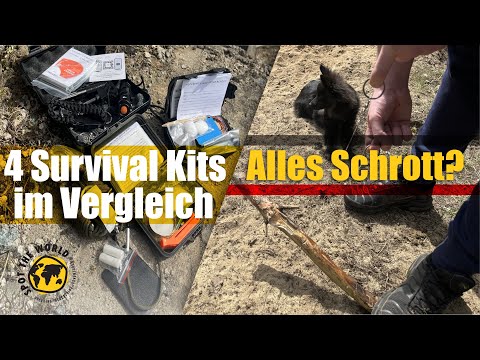 4 Survival kits in comparison / everything only scrap? Mil Tec, Fosco and Cliff & Cliff