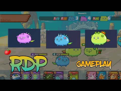 Rank 4 MMR | 🍅 | Reptile-Dusk-Plant Gameplay | Axie Infinity