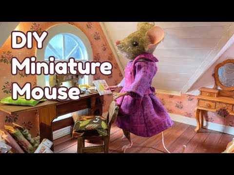 How to Make a Miniature Mouse | Meet Aunt Clara