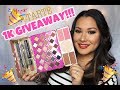 1,000 SUBSCRIBERS GIVEAWAY!!! | Tarte Limited Edition Treasure Box | (Closed) 1,000 SUBSCRIBERS GIVEAWAY!!! | Tarte Limited Edition Treasure Box | (Closed)