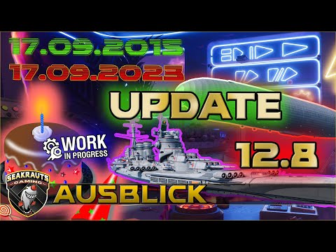 8 Years of World of Warships! Update 12.8: Let's celebrate in World of Warships! #worldofwarships