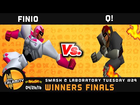 S@LT #29 | Finio (Falcon) vs Q! (B.Falcon) - Winners Finals  - SSB64