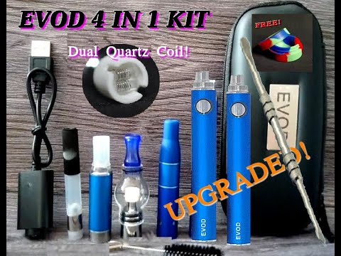 EVOD 4 IN 1 STARTER KIT INSTRUCTIONS FROM DIZNEY VAPE