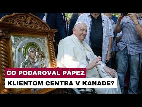 Pápež mimo programu zašiel do charitatívneho centra sv Alfonza v Québecu