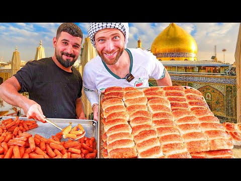 BIGGEST STREET FOOD Market in Basrah, Iraq!