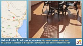 preview picture of video '3 dormitorios 2 baños Apartamento se Vende en San Cayetano Avileses, Murcia, Spain'