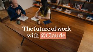 The future of work with @Claude