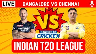 LIVE: RCB Vs CSK, 49th Match | 1st Innings Last 10 Overs | Live Scores & Commentary | Live IPL 2022