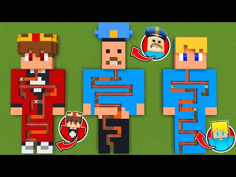 SEMLAKI LABYRINTH vs. BARRY LABYRINTH vs. UKRI LABYRINTH XXL in Minecraft!