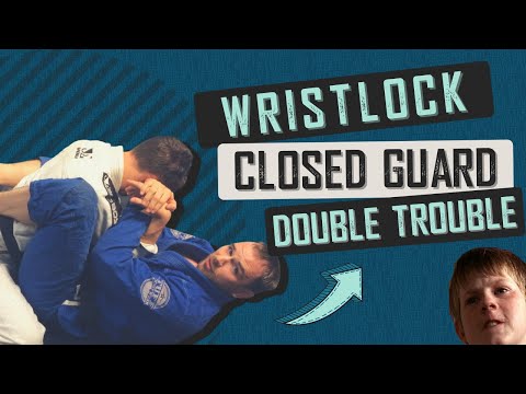 Closed Guard Wristlocks! TWO FOR ONE! No Can Defence!