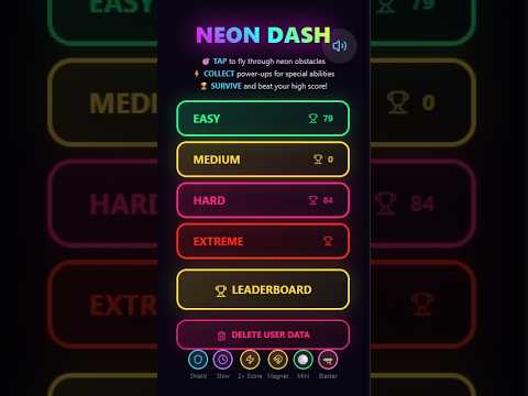 Neon Dash: Global Pulse
