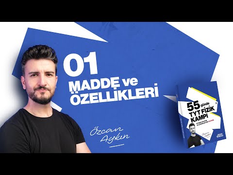 55 Günde TYT Fizik Kampı | 2. Gün | Madde ve Özellikleri - 1 | Kütle ve Hacim Kavramları | 2027