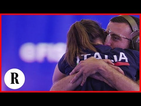 Universiade Napoli, bronzo al tiro a segno per la coppia azzurra Varricchio - Di Martino
