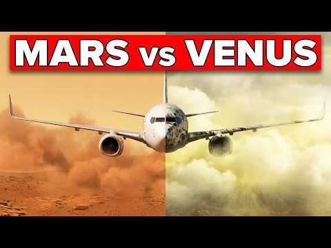 What If a Boeing 737 Flew on Mars and Venus?