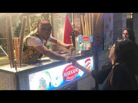 Eisverkäufer, Istanbul, Türkei, 21. Mai 2019