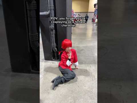 someone get hot water for Ranma 🫖 [Ranma 1/2 Cosplay]