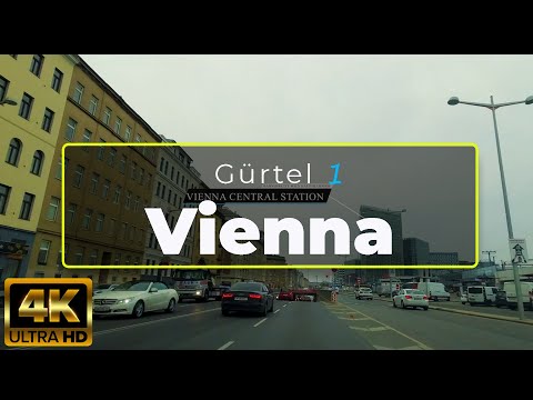 Austria Vienna | Driving in Vienna Gürtel | November 2021 | 4K UHD