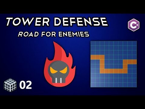 Unity Tower Defense: Road for Enemies ♖ C# /02