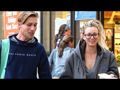 Kaley Cuoco And Karl Cook Grocery Shopping Together