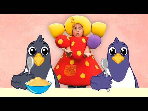 Кукутики - Сорока ворона - Песенки мультики для детей малышей