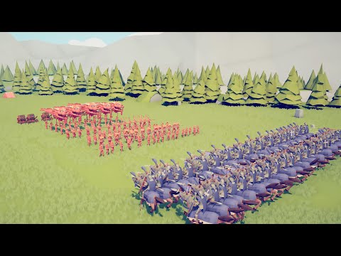 CAVALRY vs UNITS - Totally Accurate Battle Simulator TABS