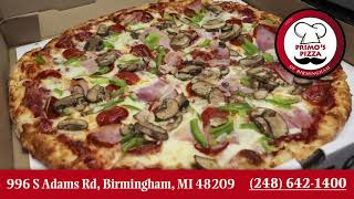 Primo's Pizza of Birmingham - Supreme Pizza