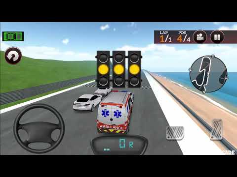 Drive for Speed Simulator: Ambulance 911 Car Driving Random Mode - Android GamePlay 3D